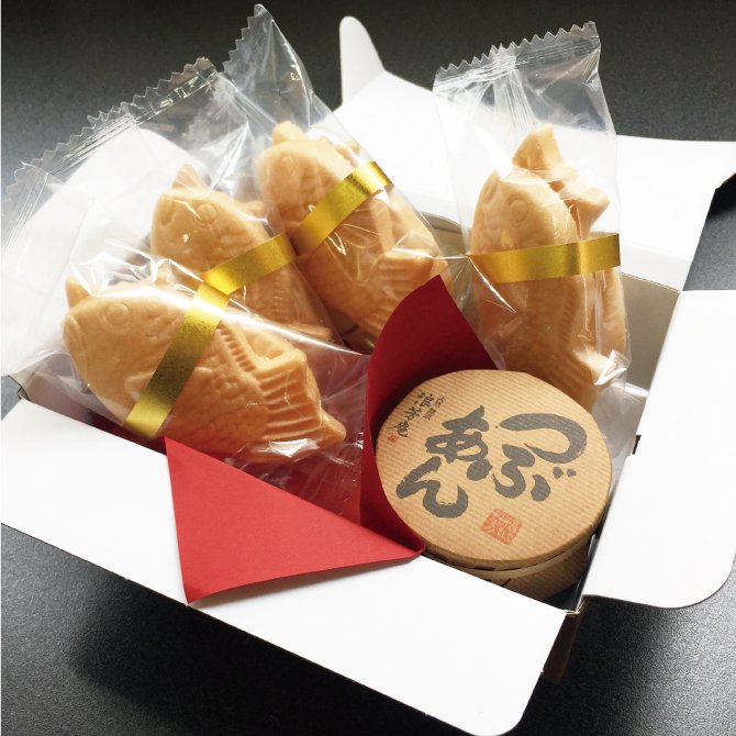 めで鯛 4個入り – 浪芳庵