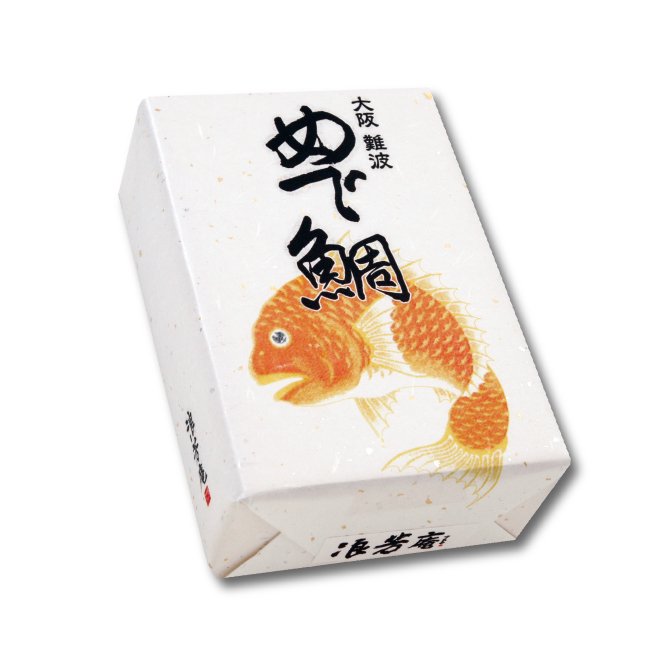 めで鯛 4個入り – 浪芳庵
