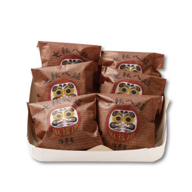 七転八起 6個入り – 浪芳庵