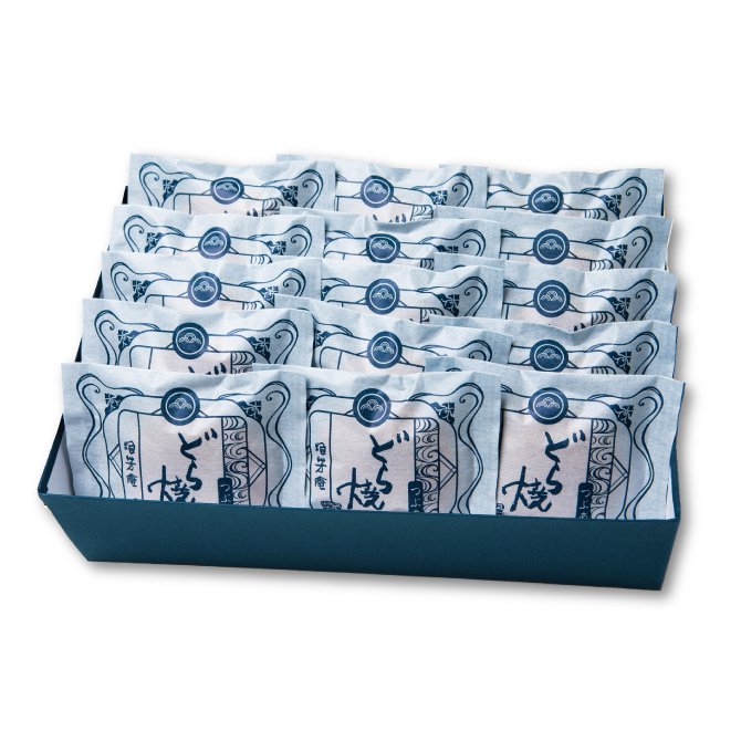 どら焼き(つぶあん) 15個入り – 浪芳庵